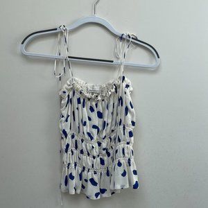 Reformation Ruched Top